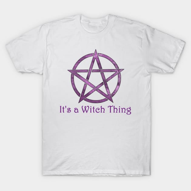 It's a Witch Thing Pentagram T-Shirt by The Cottage Cauldron